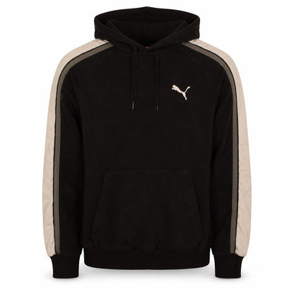 Mens UK Size S PUMA Black Pullover Hoodie