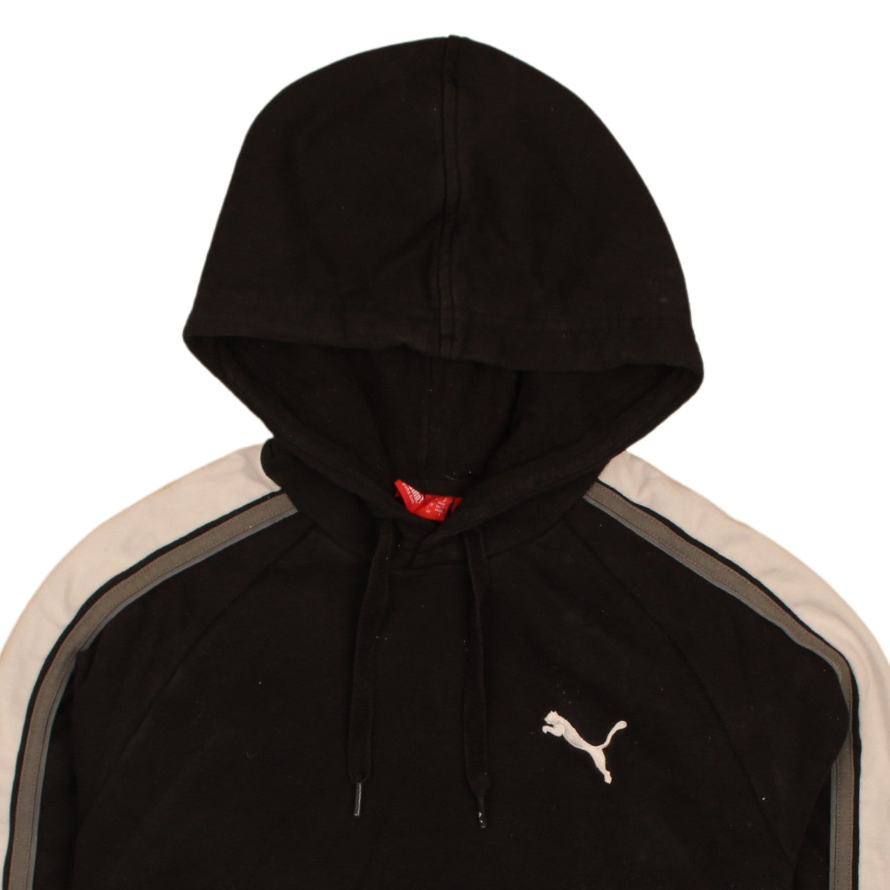 Mens UK Size S PUMA Black Pullover Hoodie
