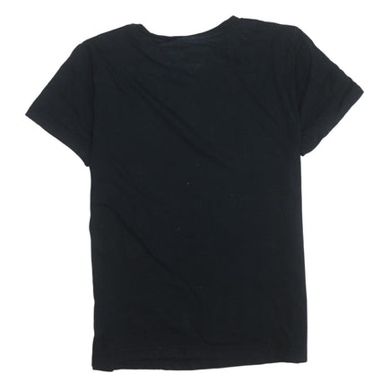 Mens UK Size M Tommy Hilfiger Black  T-Shirt