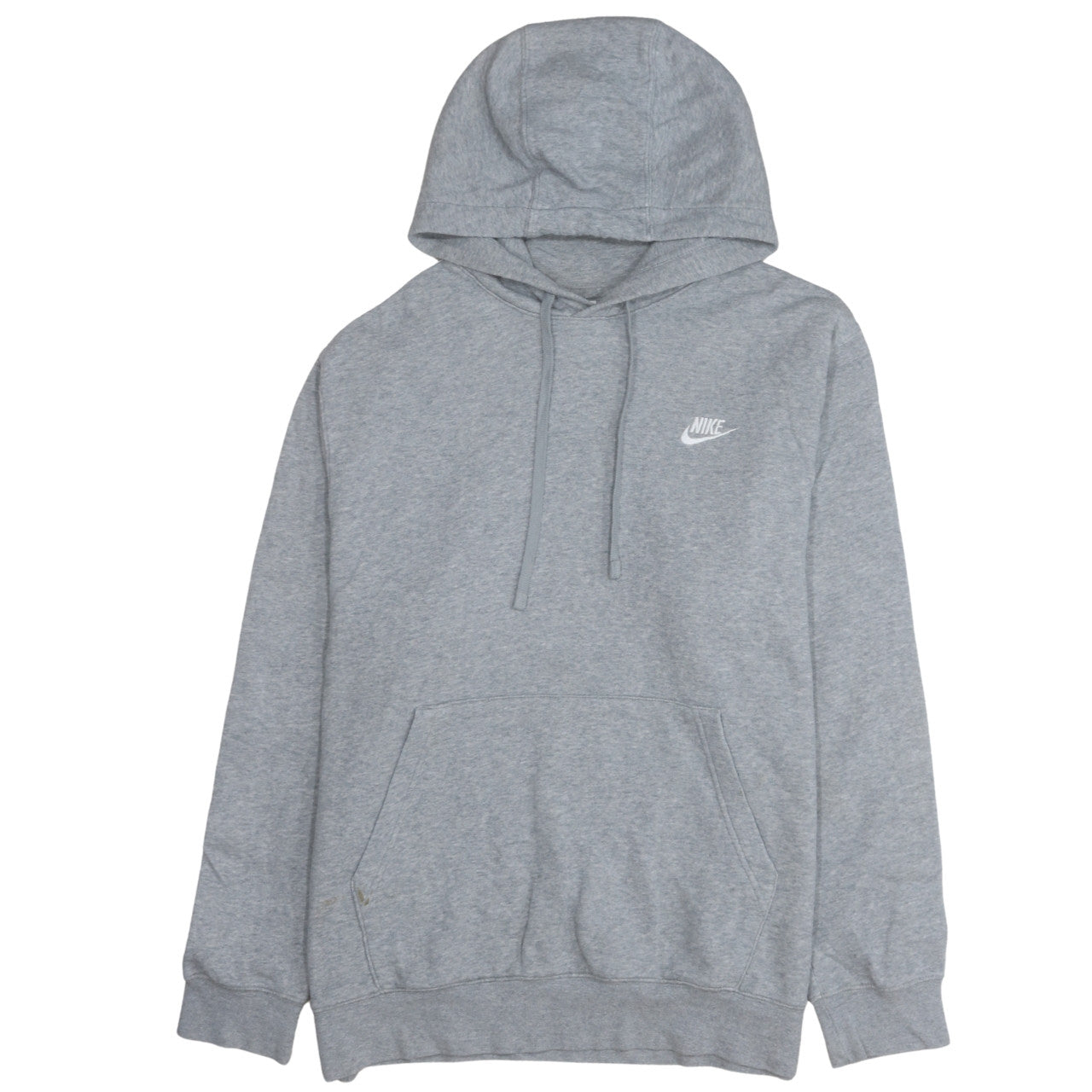 Mens UK Size L Nike Grey Pullover Hoodie