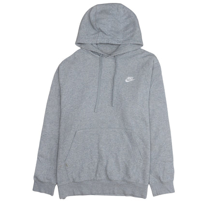 Mens UK Size L Nike Grey Pullover Hoodie