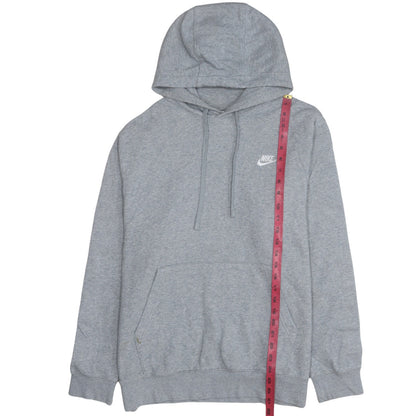Mens UK Size L Nike Grey Pullover Hoodie