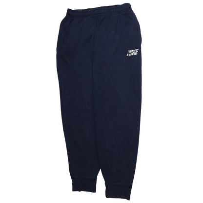Mens UK Size L Nike Regular Fit Sweatpants Blue Trousers