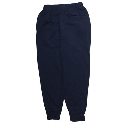 Mens UK Size L Nike Regular Fit Sweatpants Blue Trousers