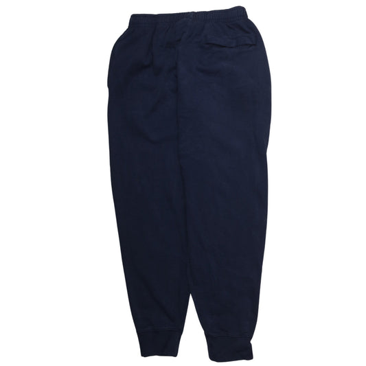 Mens UK Size L Nike Regular Fit Sweatpants Blue Trousers