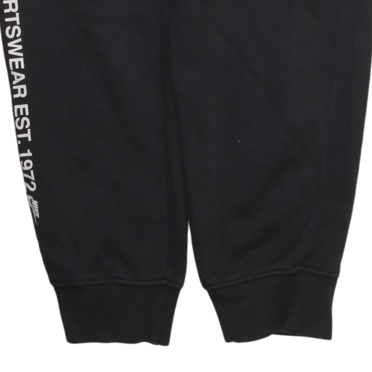 Mens UK Size L Nike Regular Fit Cargo Black Trousers