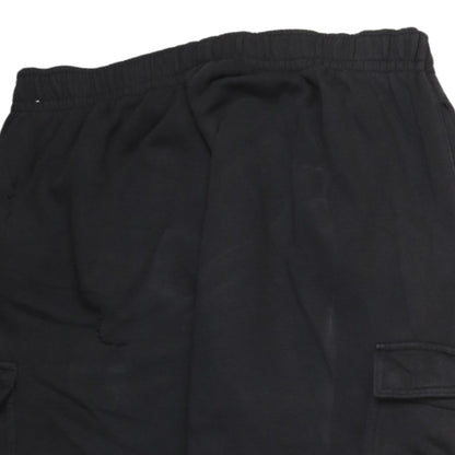 Mens UK Size L Nike Regular Fit Cargo Black Trousers