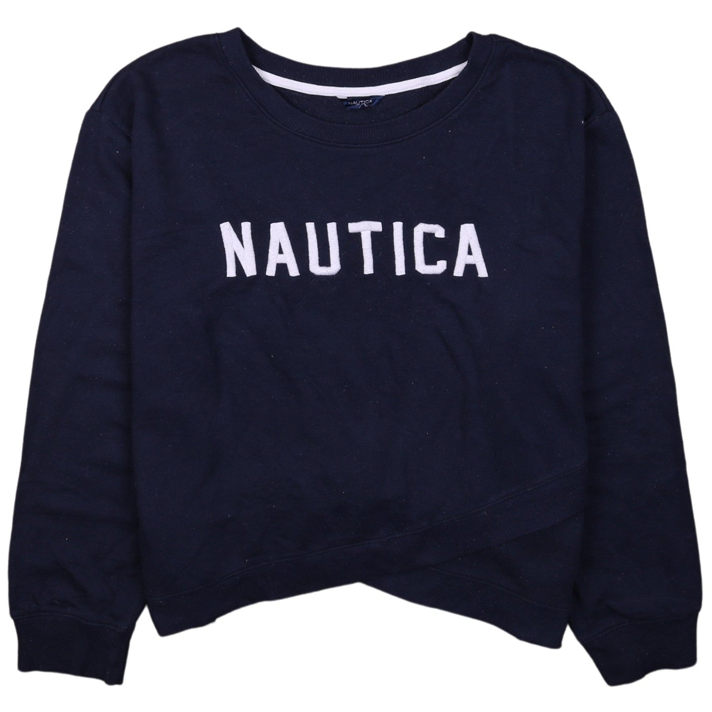 Womens UK Size XL Nautica Blue Pullover Sweatshirt