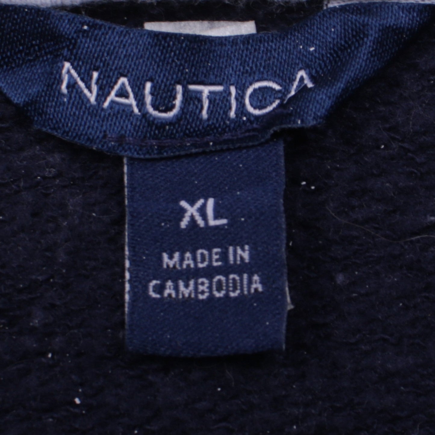 Womens UK Size XL Nautica Blue Pullover Sweatshirt