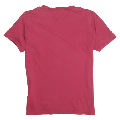 Tommy Hilfiger Women Red Cotton Palm Springs T-Shirt Size M