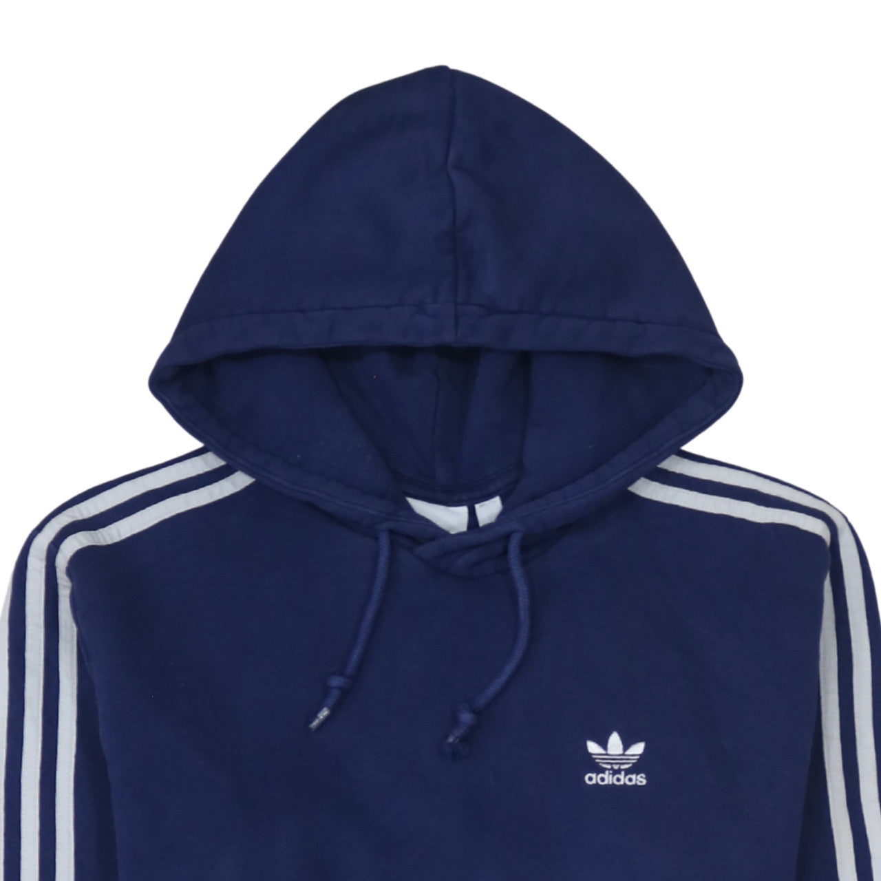 Mens UK Size M adidas Blue Pullover Hoodie