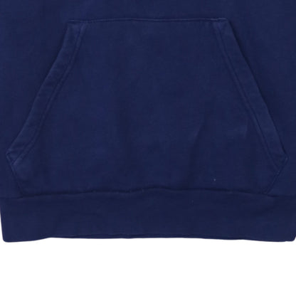 Mens UK Size M adidas Blue Pullover Hoodie
