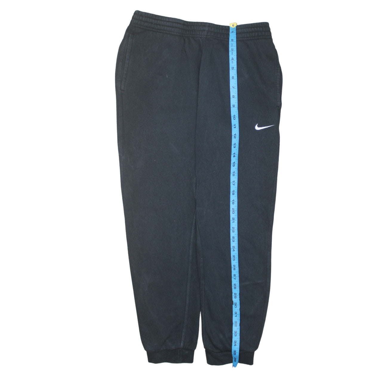 Nike Men's Black L Jogger Sweatpants Cotton Blend Casual