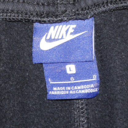 Nike Men's Black L Jogger Sweatpants Cotton Blend Casual