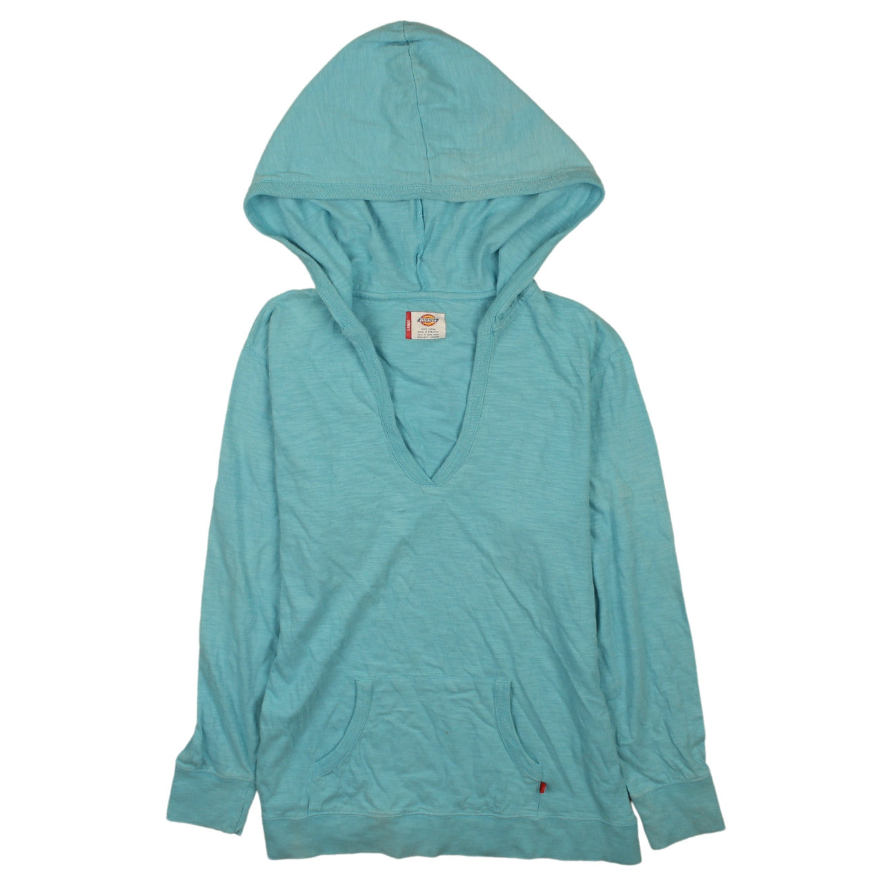 Womens UK Size M Dickies Blue Pullover Hoodie