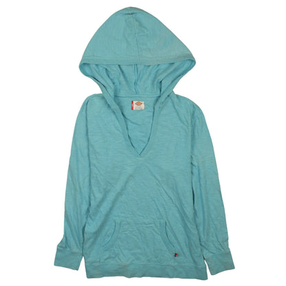 Womens UK Size M Dickies Blue Pullover Hoodie