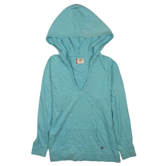 Womens UK Size M Dickies Blue Pullover Hoodie