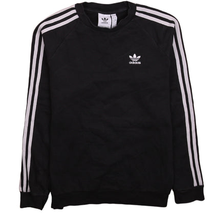 Mens UK Size XS adidas Black Pullover Sweatshirt