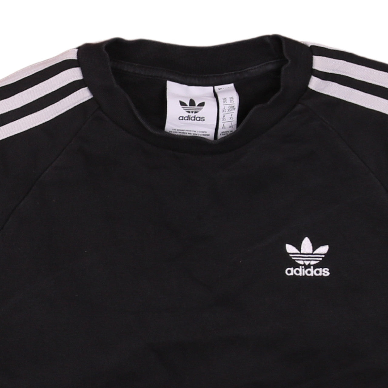 Mens UK Size XS adidas Black Pullover Sweatshirt
