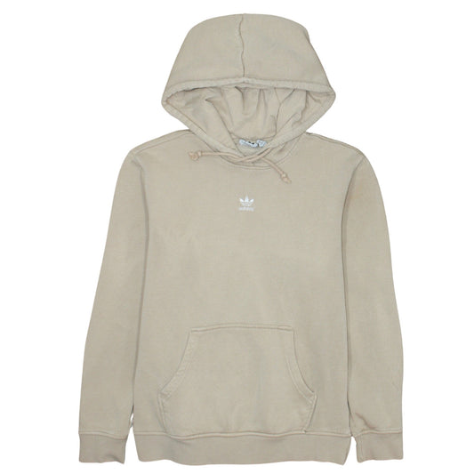 Womens UK Size 10 adidas Beige Pullover Hoodie