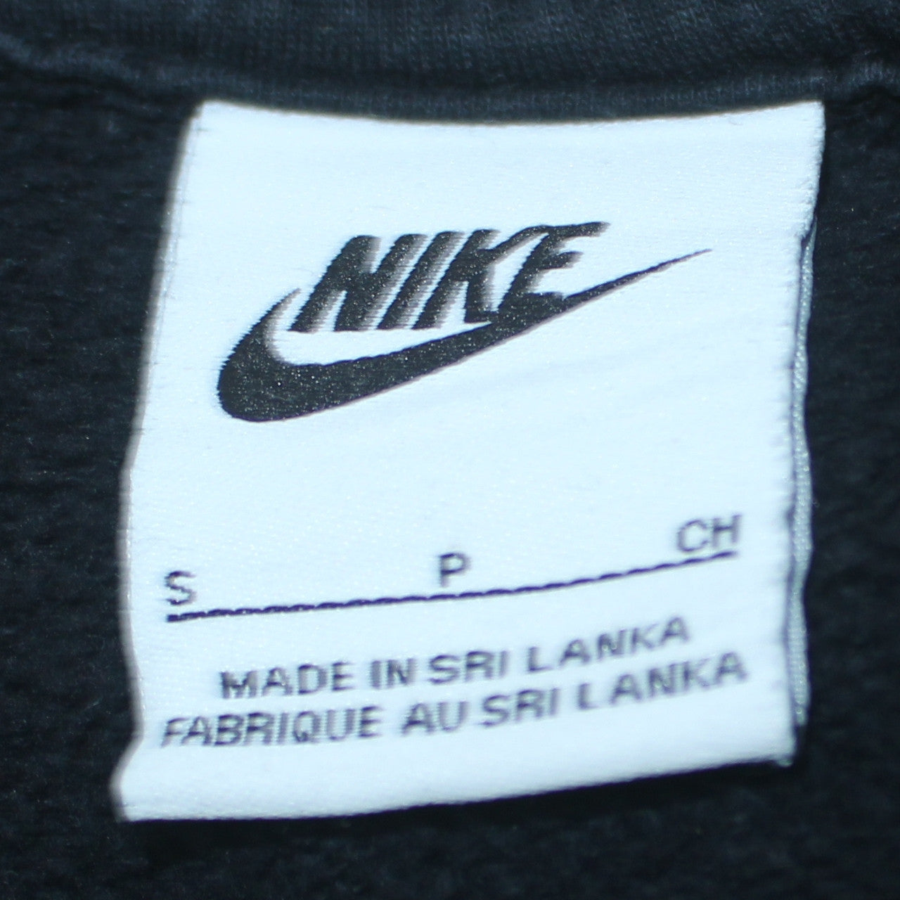 Mens UK Size S Nike Black Pullover Hoodie