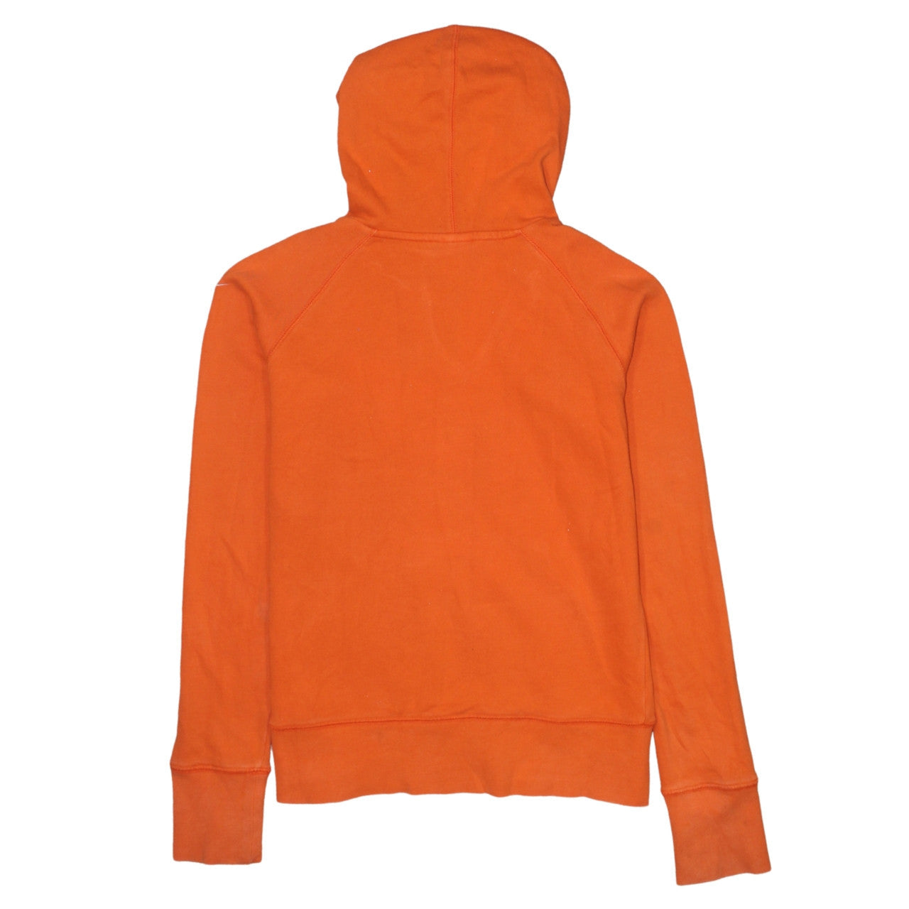 Womens UK Size M Nike Orange Pullover Hoodie
