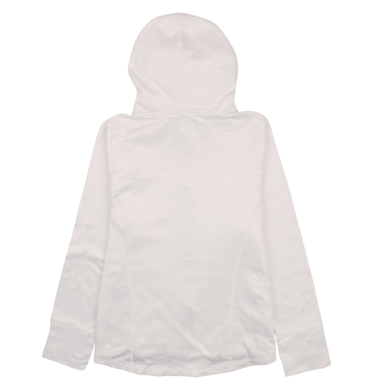 Womens UK Size L FILA White Full Zip Hoodie
