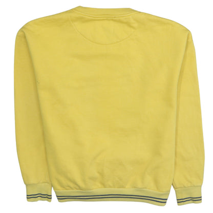 Marks and Spencer Girls Yellow Hufflepuff Sweatshirt 13-14 Years Crew Neck