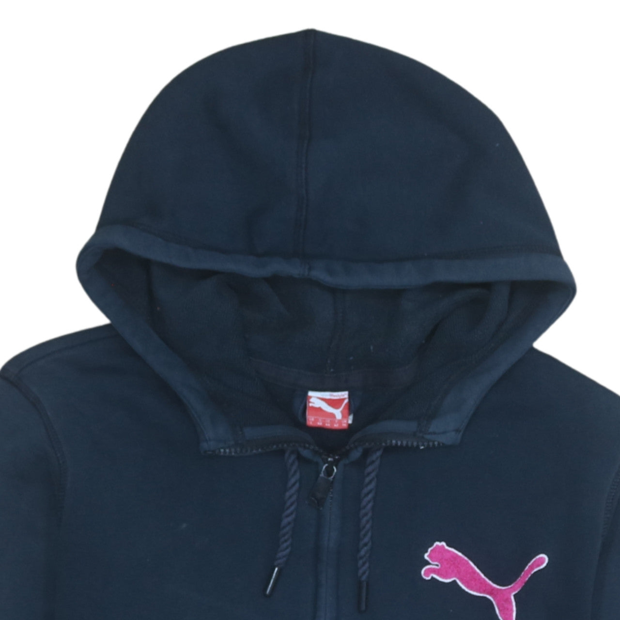 Mens UK Size L PUMA Blue Full Zip Hoodie