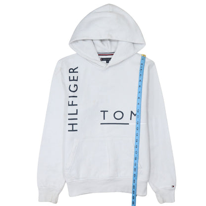 Mens UK Size XS Tommy Hilfiger White Pullover Hoodie