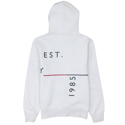 Mens UK Size XS Tommy Hilfiger White Pullover Hoodie