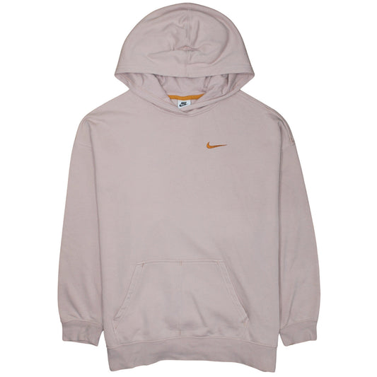 Womens UK Size S Nike Beige Pullover Hoodie