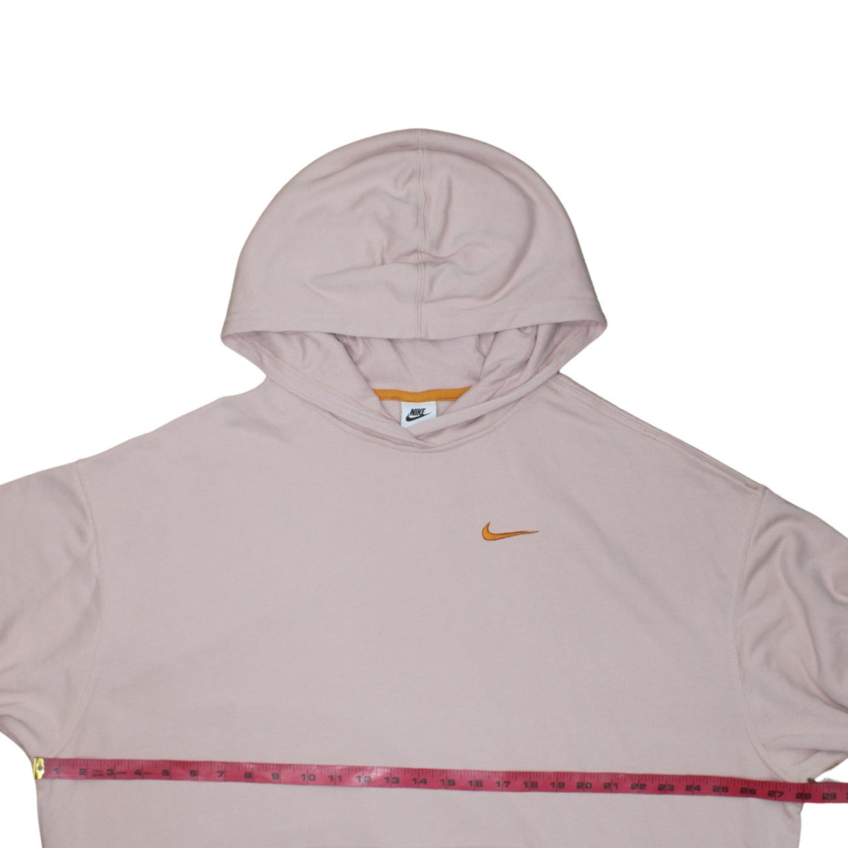 Womens UK Size S Nike Beige Pullover Hoodie