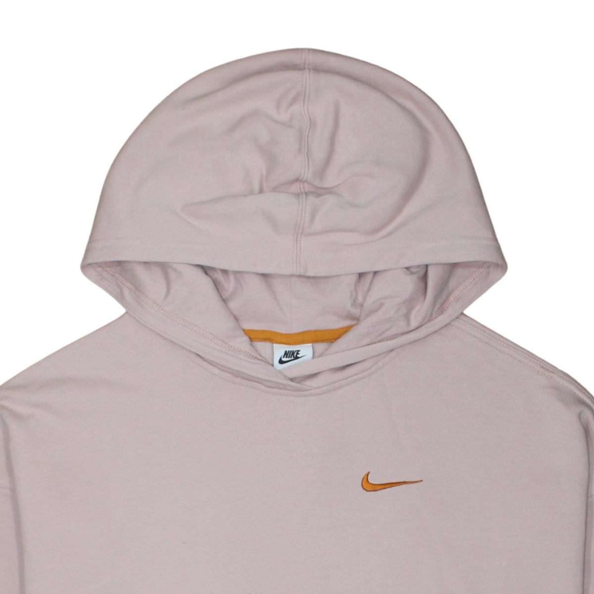 Womens UK Size S Nike Beige Pullover Hoodie