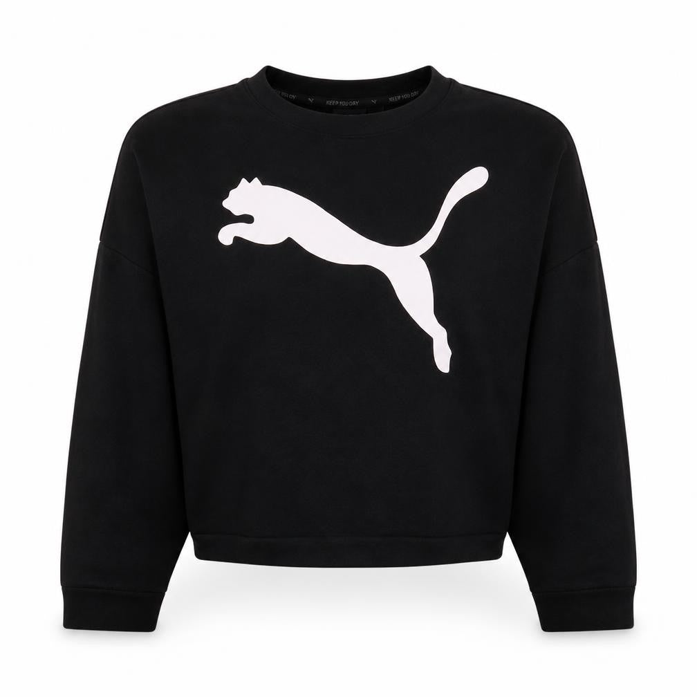 Womens UK Size 14 PUMA Black Pullover Sweatshirt
