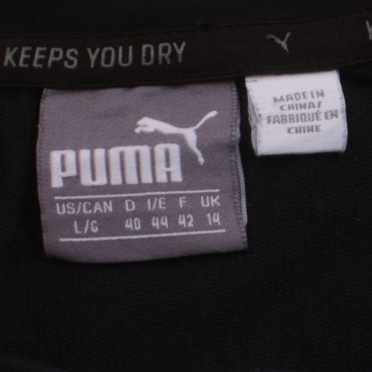 Womens UK Size 14 PUMA Black Pullover Sweatshirt