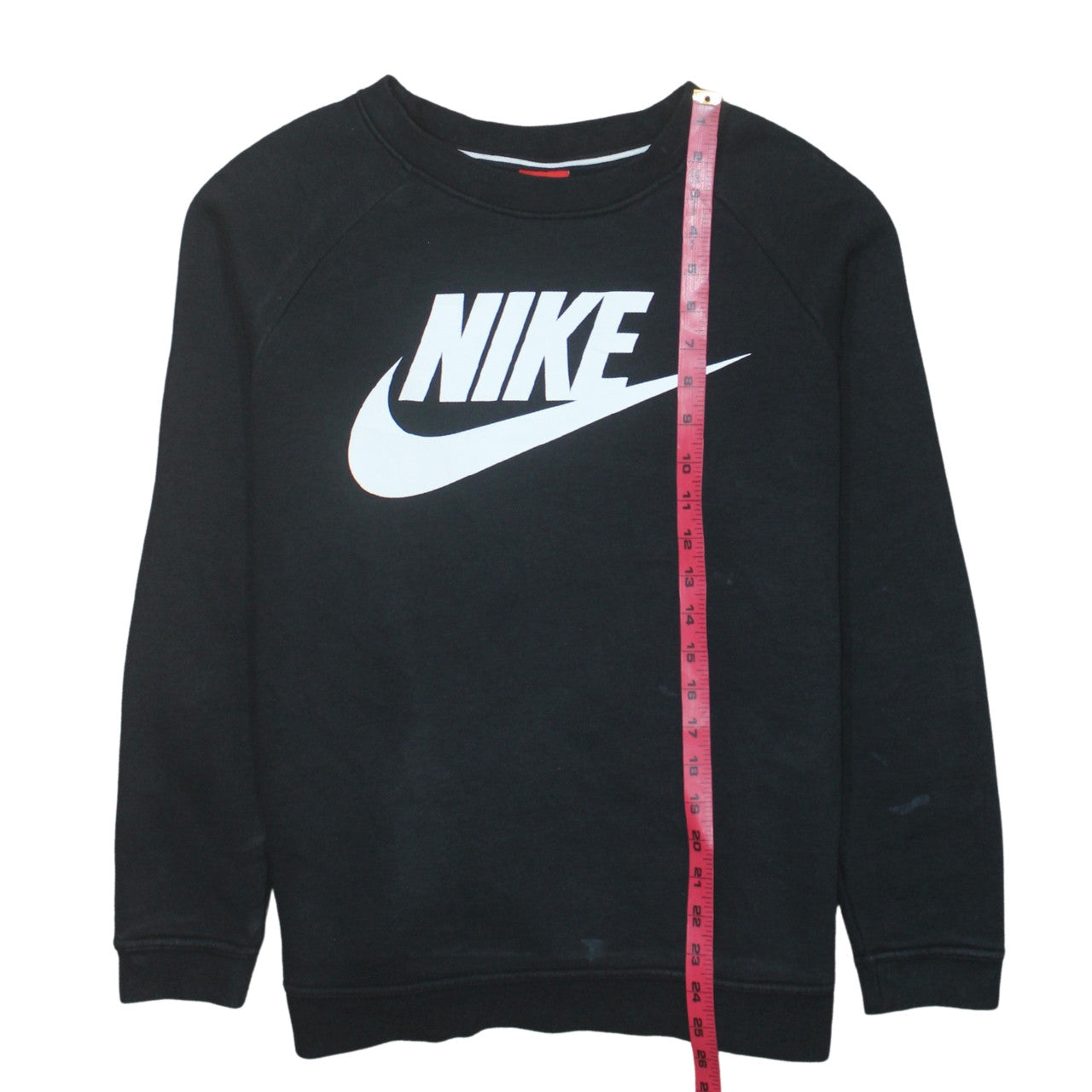 Womens UK Size L Nike Black Pullover Sweatshirt