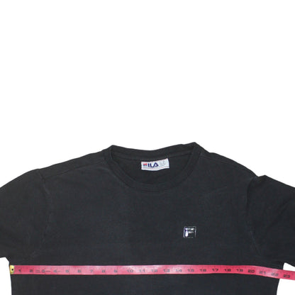 Mens UK Size M FILA Black Pullover Sweatshirt