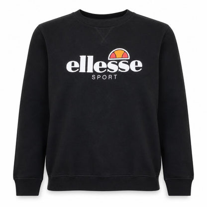 Womens UK Size 14 ellesse Black Pullover Sweatshirt