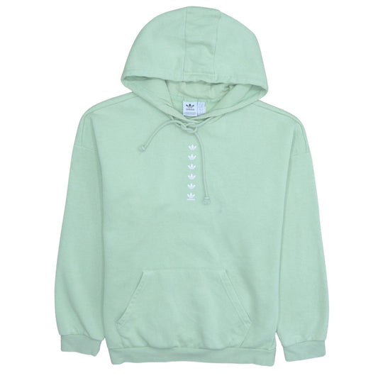 Womens UK Size 14 adidas Green Pullover Hoodie