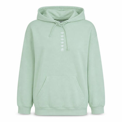 Womens UK Size 14 adidas Green Pullover Hoodie