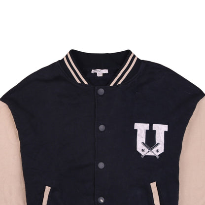 Teens UK Size XS Subdued Blue Varsity Jacket