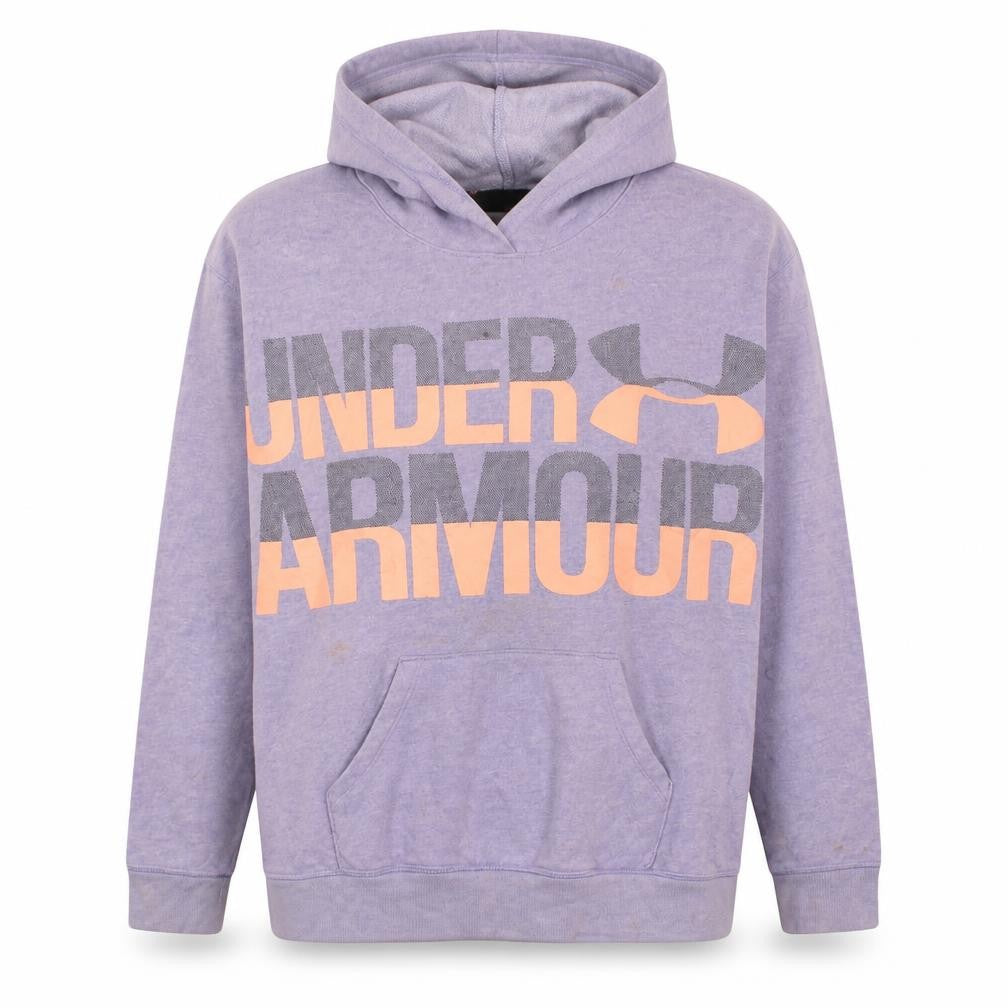 Boys UK Size XL Under armour Purple Pullover Hoodie
