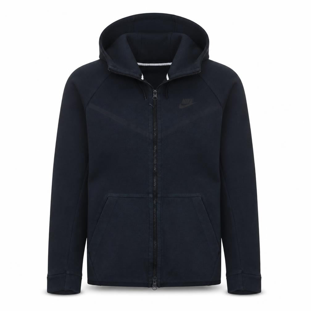 Mens UK Size S Nike Black Full Zip Hoodie