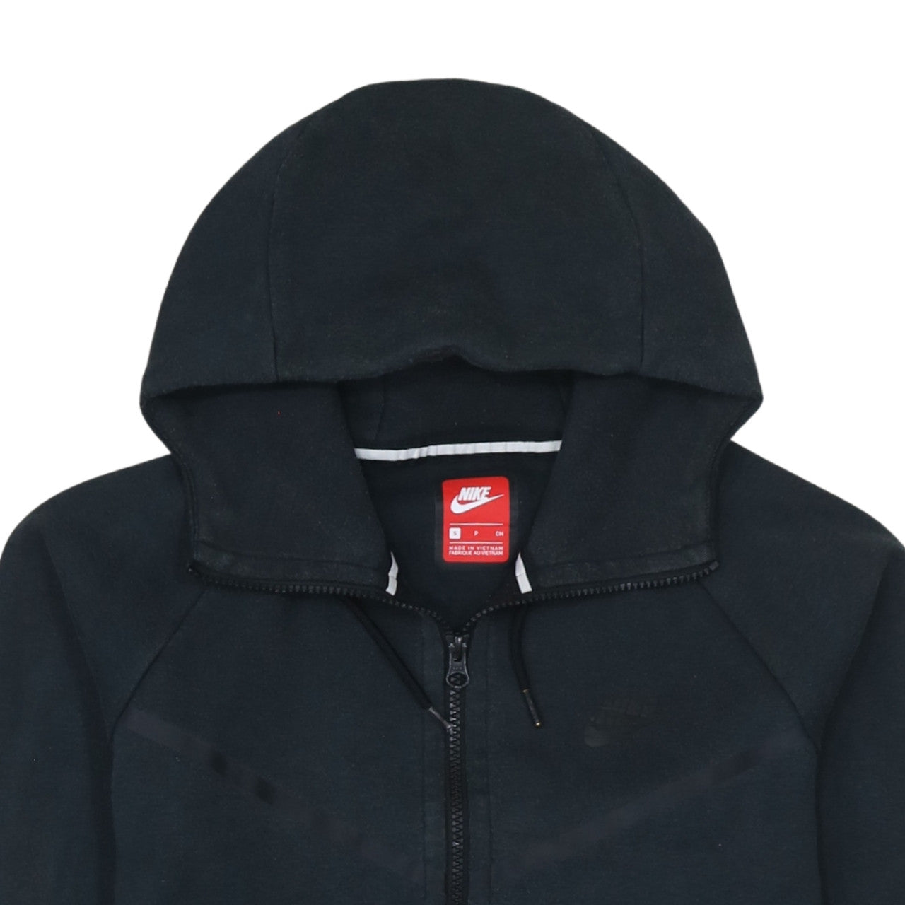 Mens UK Size S Nike Black Full Zip Hoodie