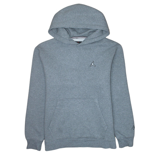 Mens UK Size M Jordan Grey Pullover Hoodie