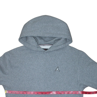 Mens UK Size M Jordan Grey Pullover Hoodie