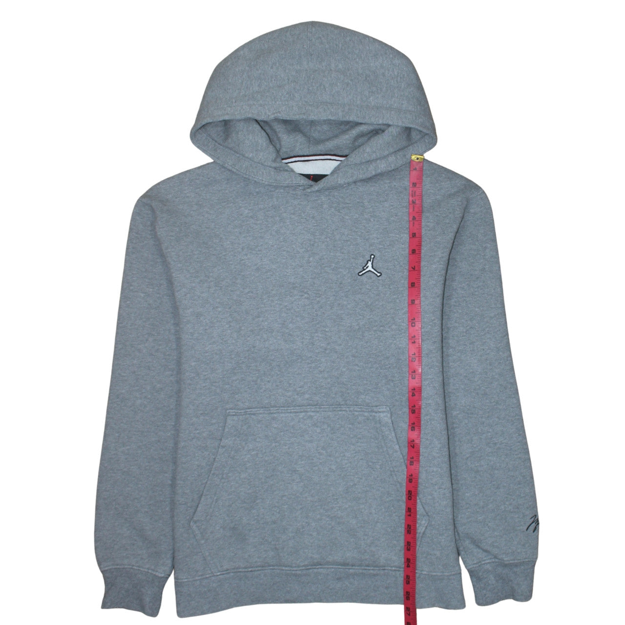 Mens UK Size M Jordan Grey Pullover Hoodie