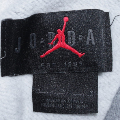 Mens UK Size M Jordan Grey Pullover Hoodie