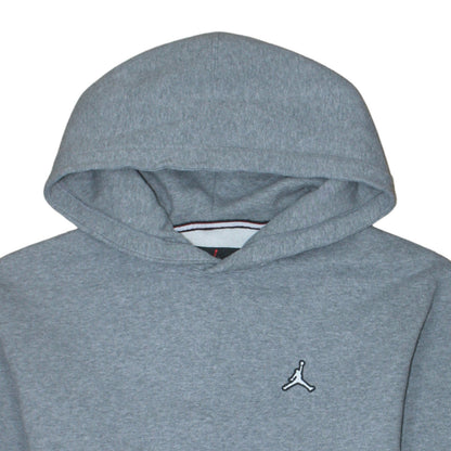 Mens UK Size M Jordan Grey Pullover Hoodie